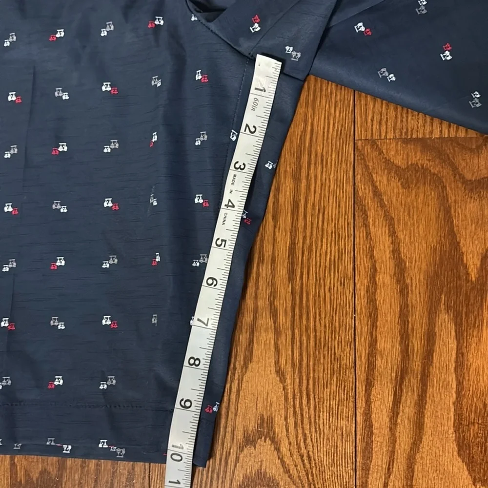 Walter Hagen Men's 11 navy Golf Carts Shorts flat front pockets waist 40 - Picture 14 of 15